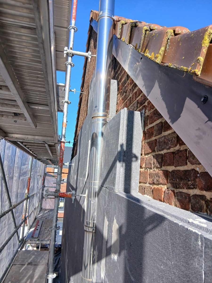 Pose ardoise — Apollon Construction Bruxelles